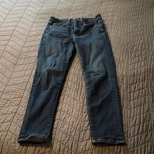 LOFT The Skinny Jeans Dark Blue